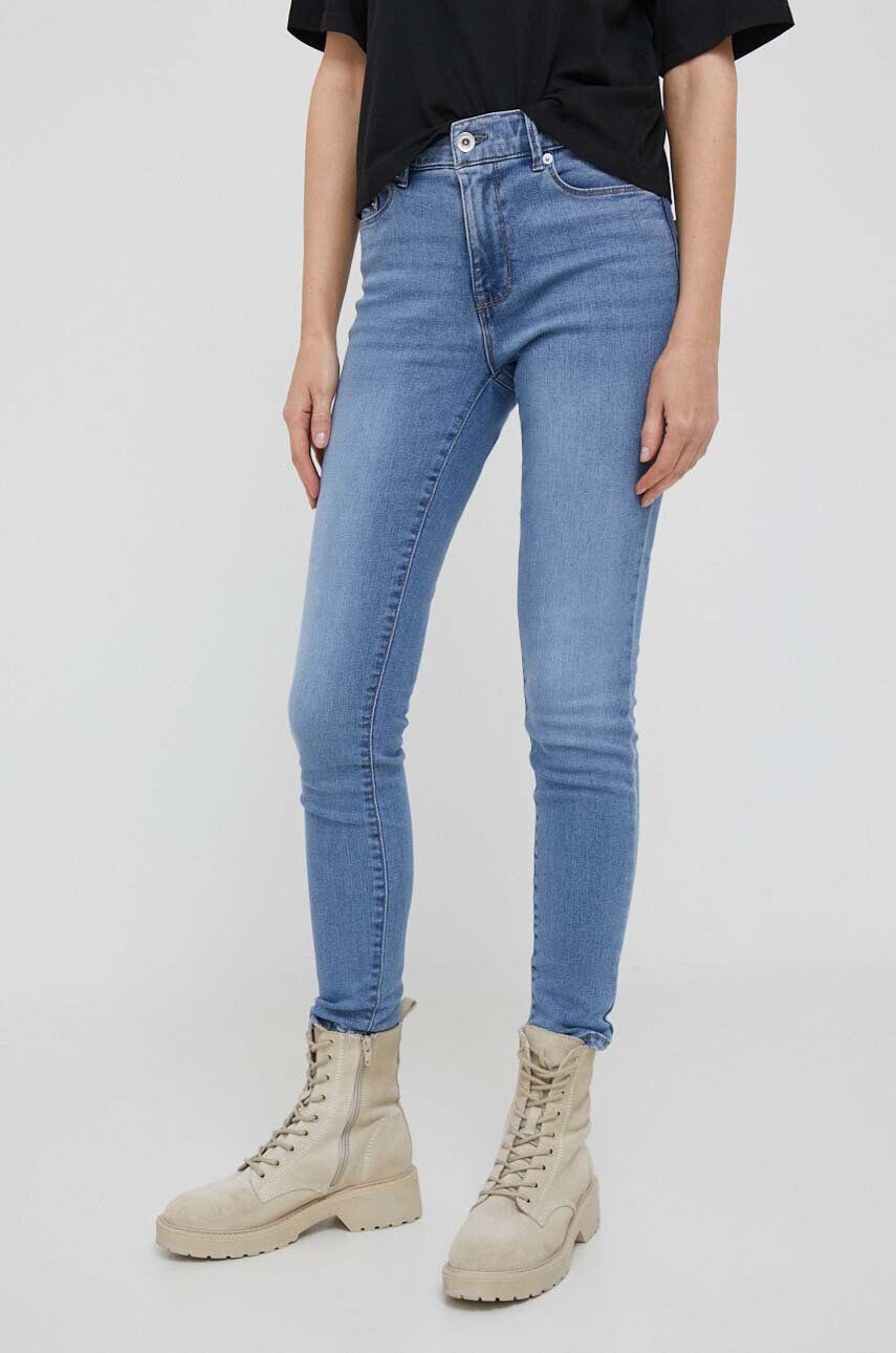 DKNY jeansi femei high waist - Pled.ro