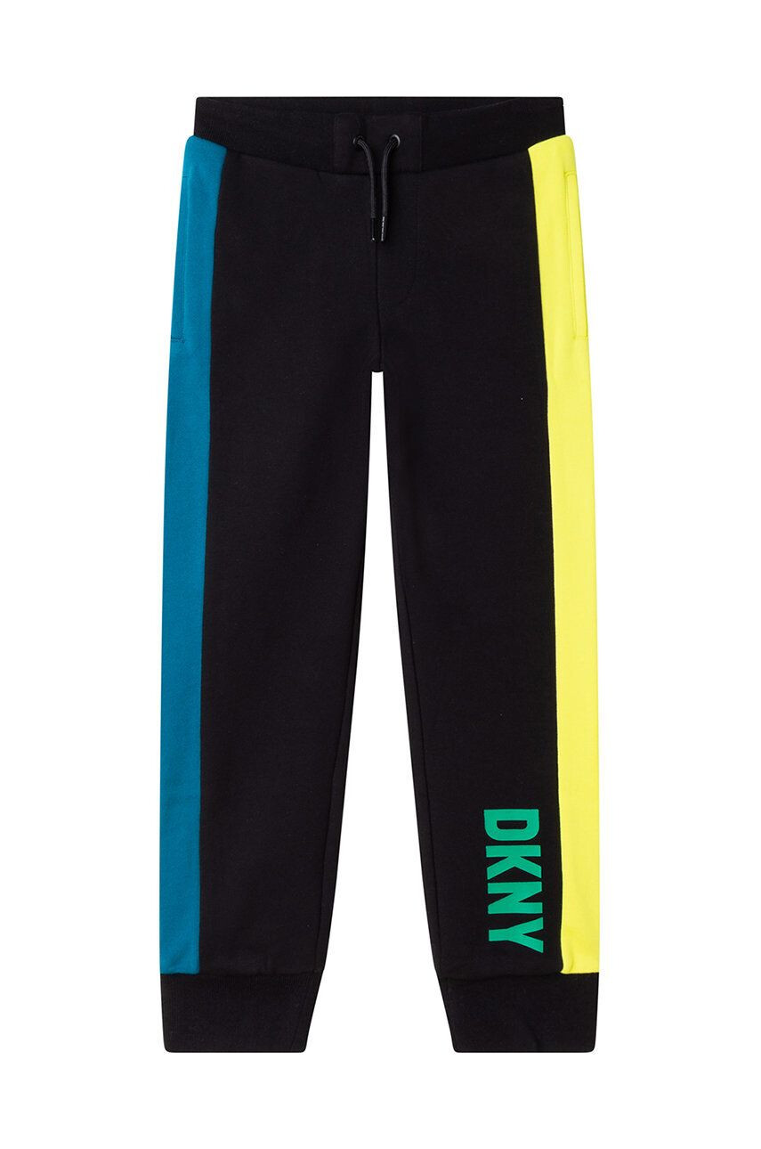 DKNY pantaloni de trening culoarea negru modelator - Pled.ro