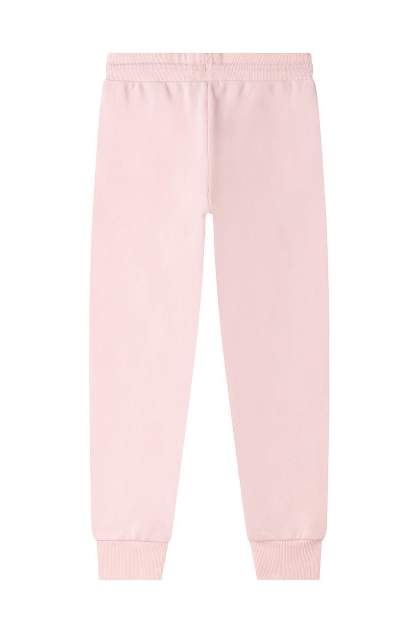 DKNY pantaloni de trening culoarea roz neted - Pled.ro