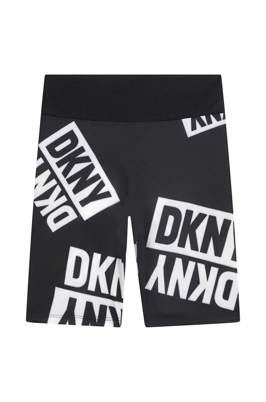 DKNY pantaloni scurti copii culoarea negru modelator - Pled.ro