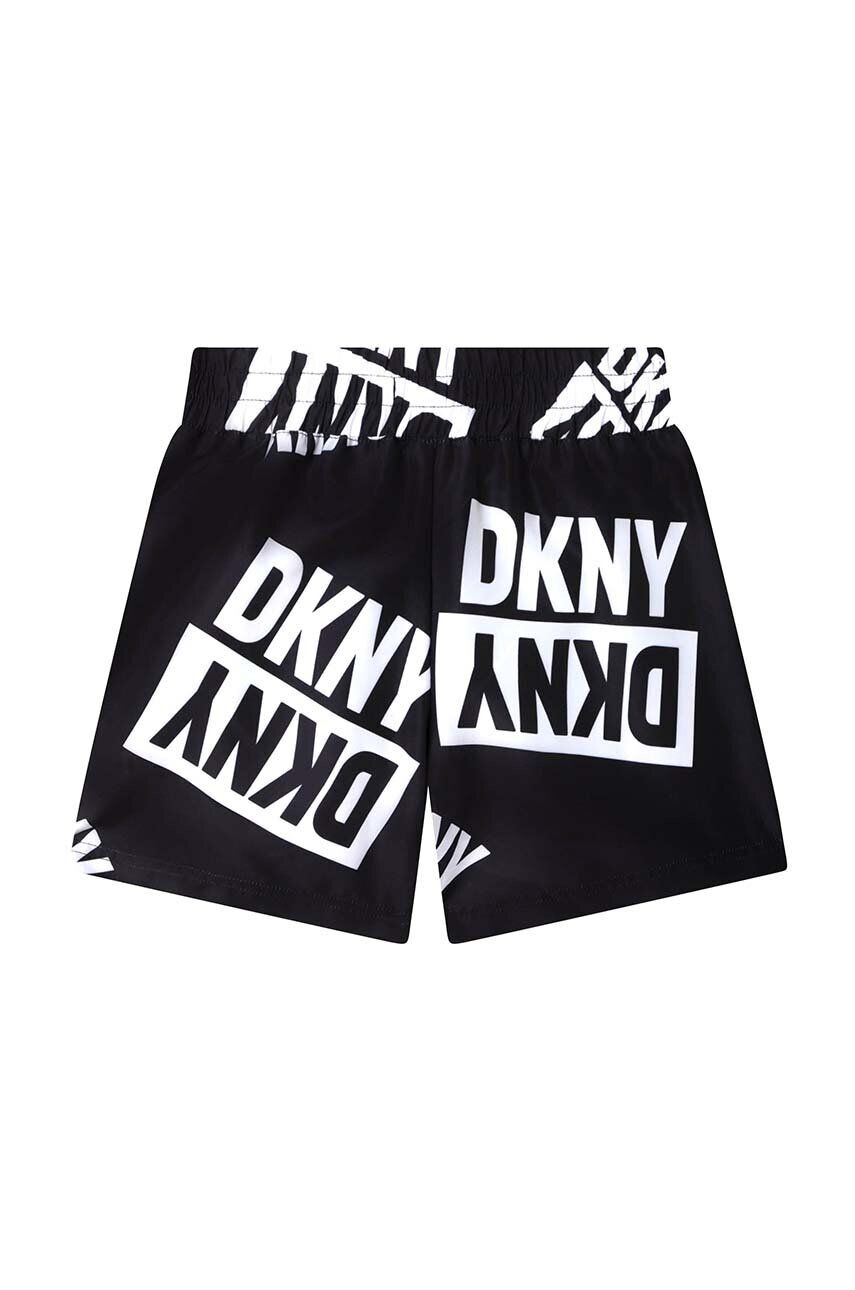 DKNY pantaloni scurti de baie copii culoarea negru - Pled.ro