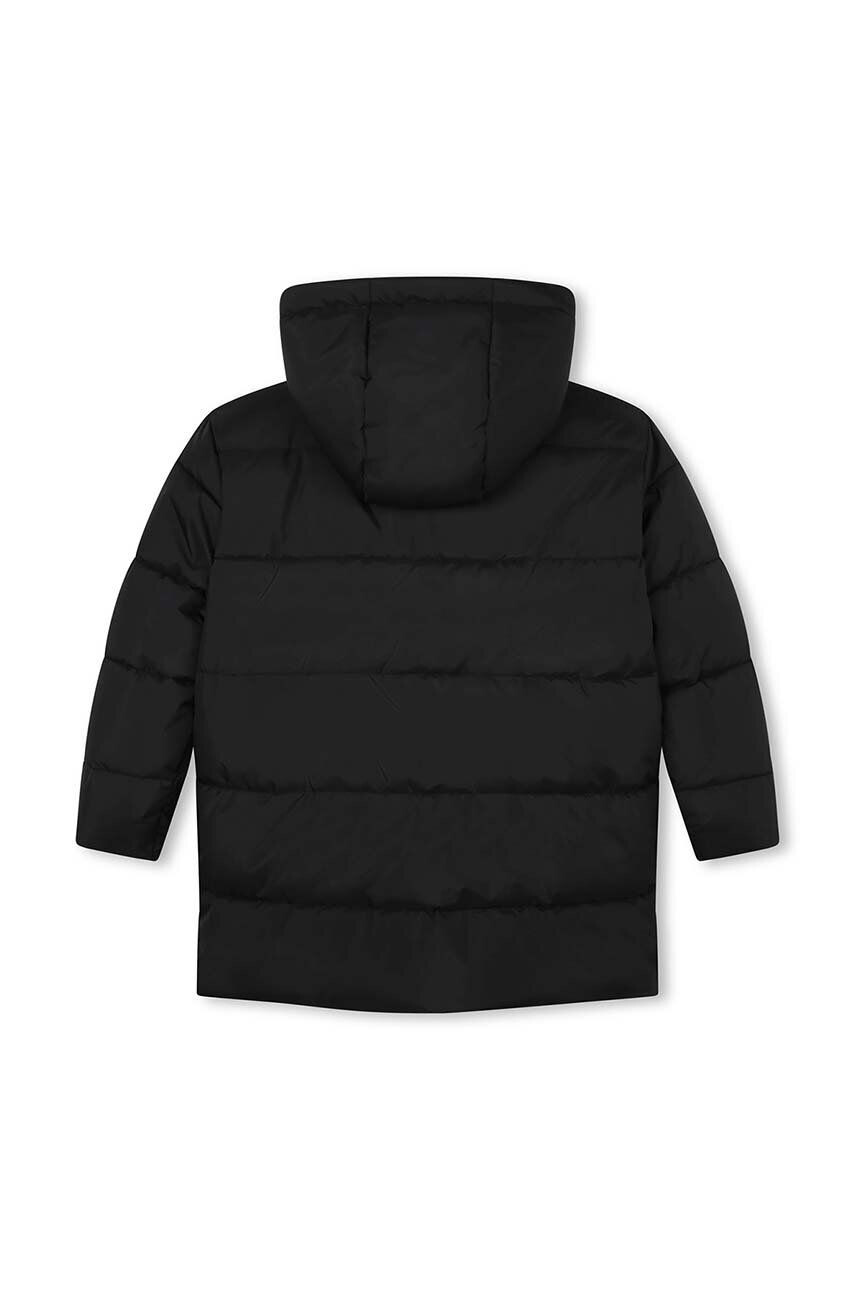 DKNY parka reversibilă culoarea negru - Pled.ro