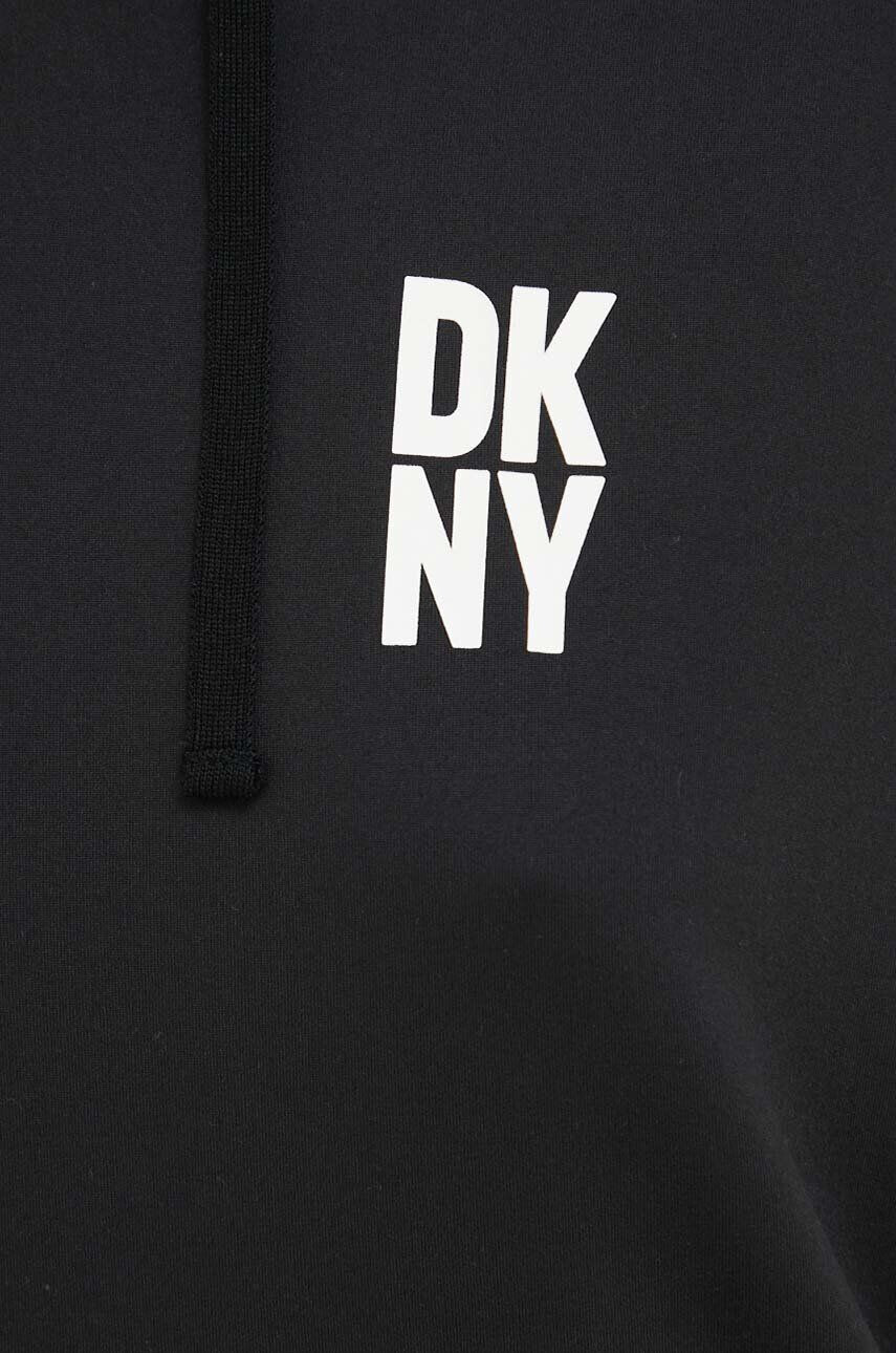 DKNY pijama femei culoarea negru - Pled.ro