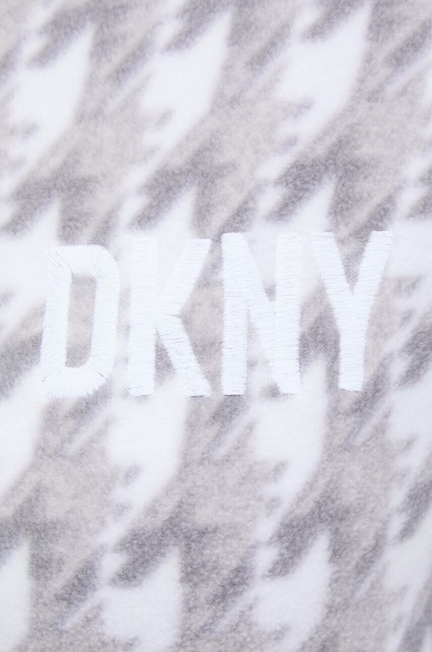 DKNY pijama femei culoarea gri - Pled.ro