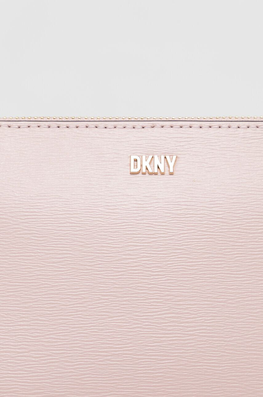 DKNY poseta culoarea maro - Pled.ro