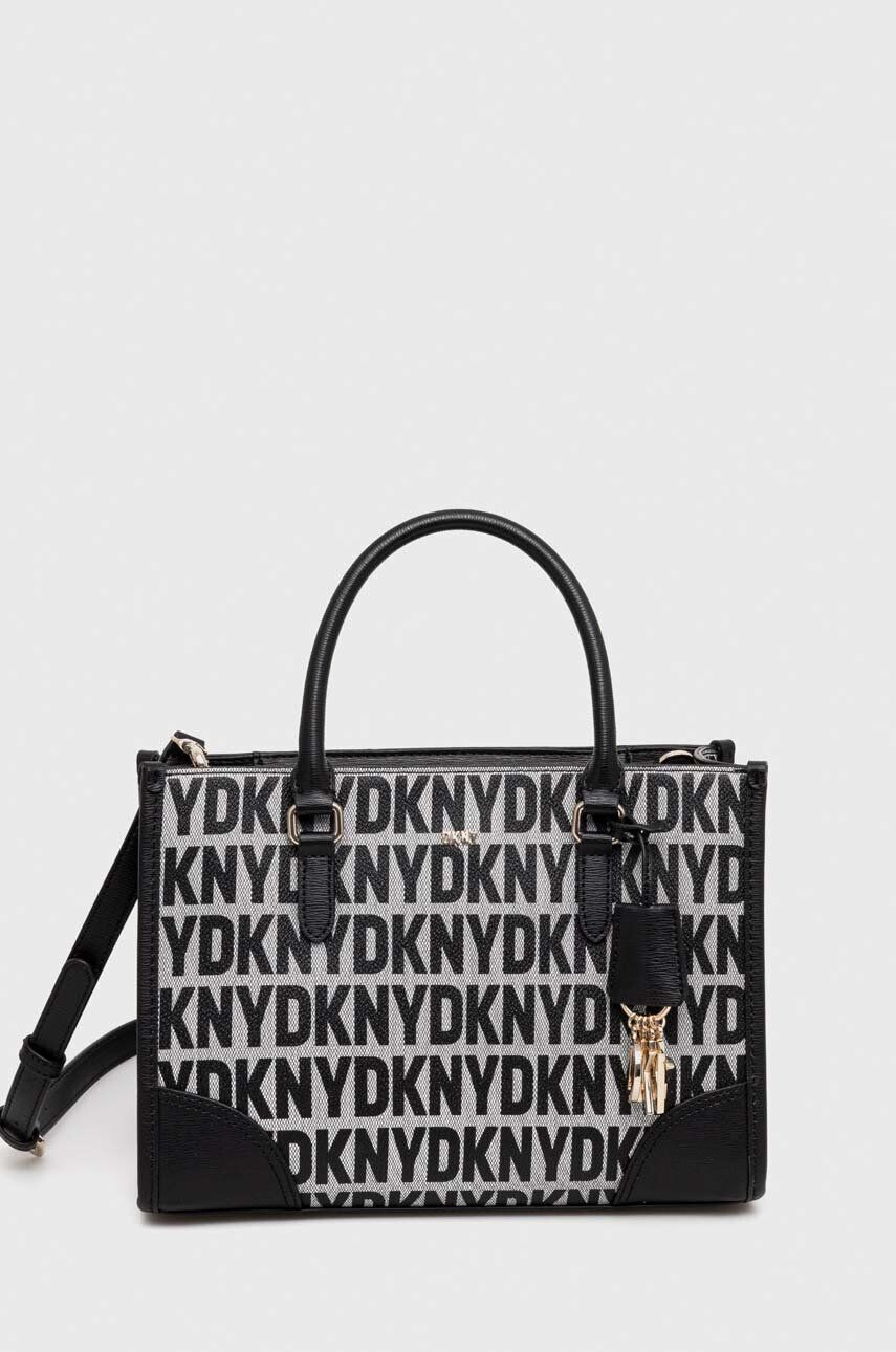 DKNY poseta culoarea negru - Pled.ro