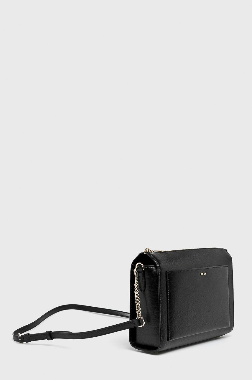 DKNY poseta culoarea negru - Pled.ro