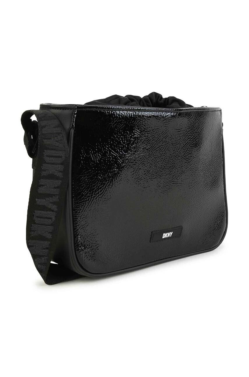 DKNY poseta culoarea negru - Pled.ro