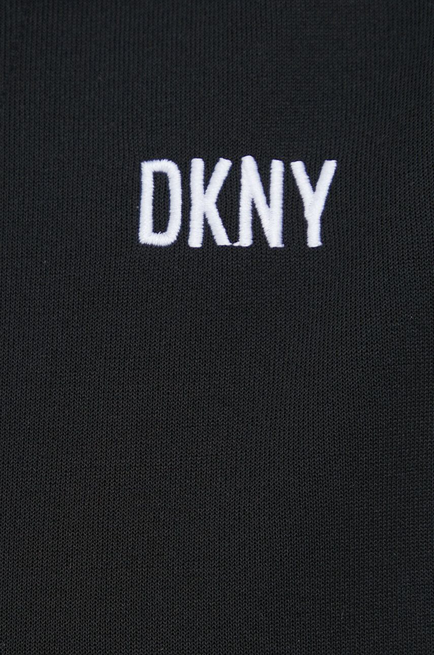 DKNY rochie culoarea negru mini drept - Pled.ro