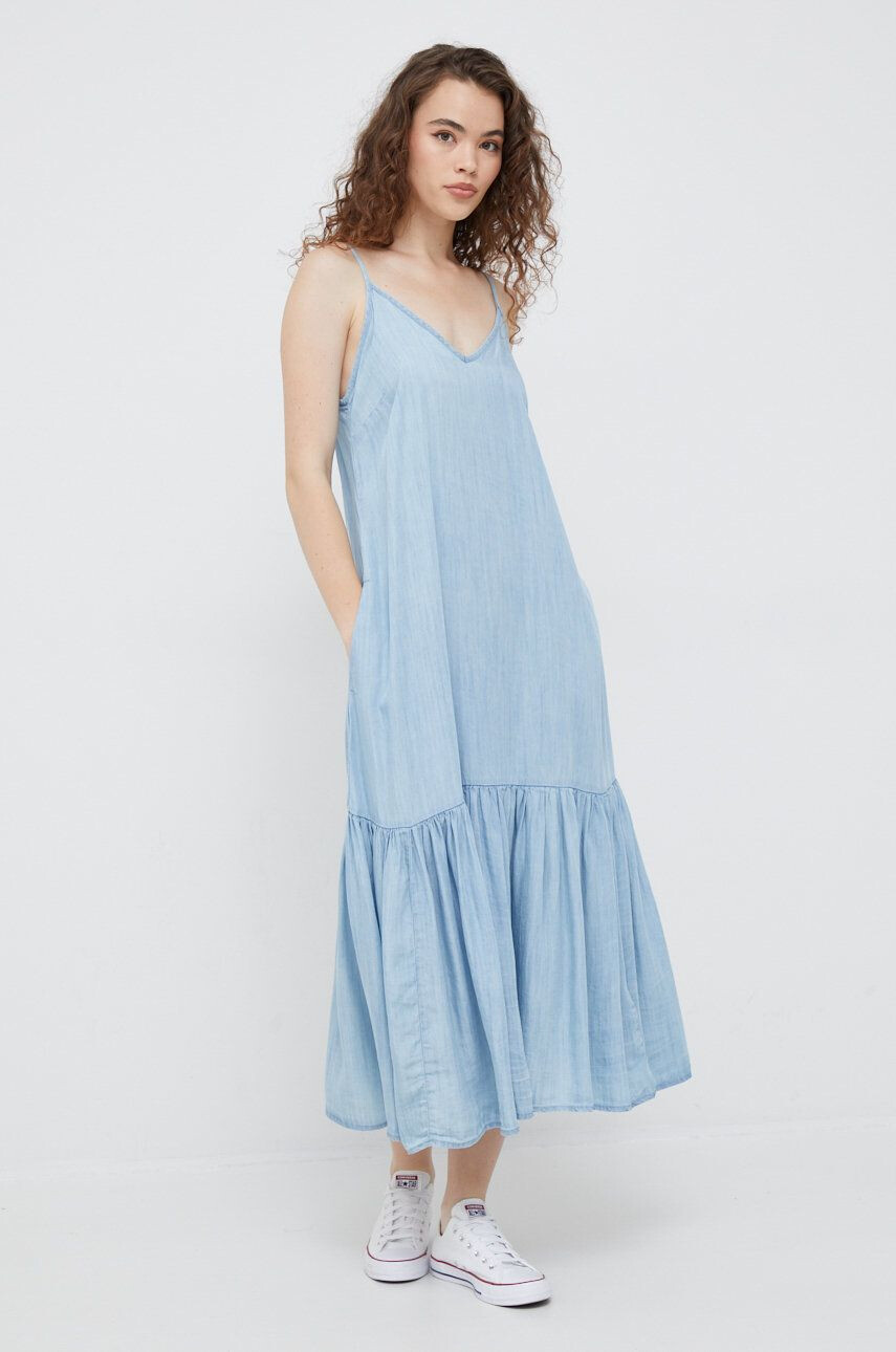 DKNY rochie maxi drept - Pled.ro