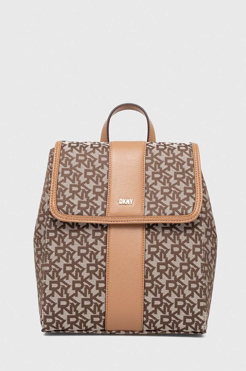 DKNY rucsac femei culoarea bej mic modelator - Pled.ro