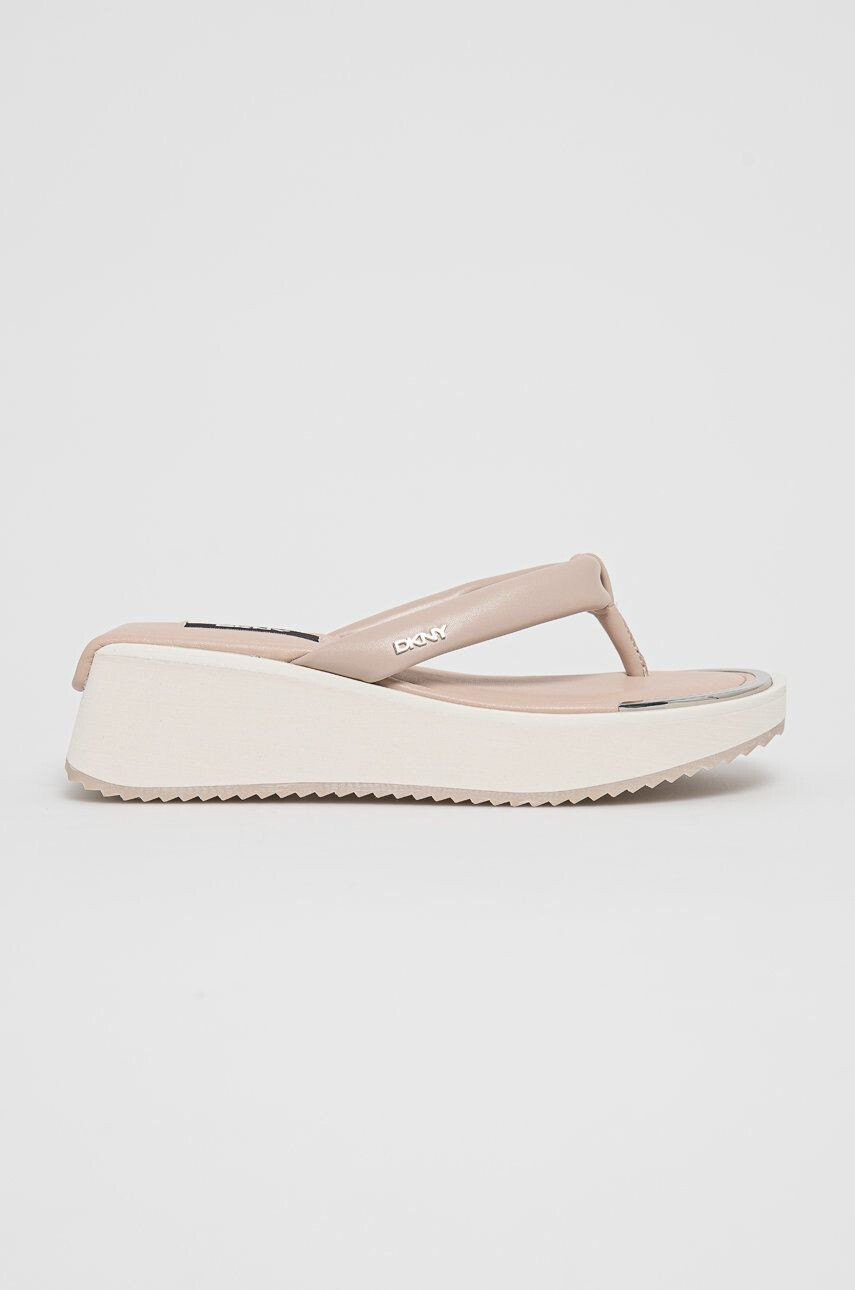 DKNY Slapi de piele - Pled.ro