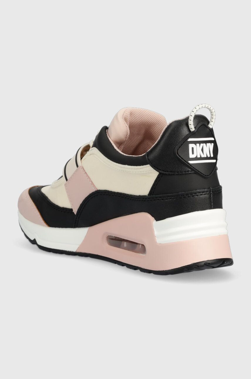 DKNY sneakers AISLIN culoarea bej - Pled.ro