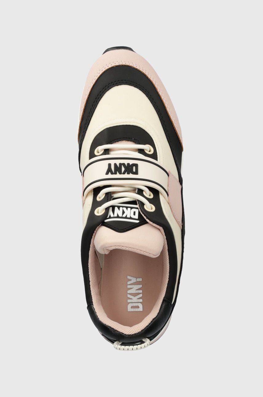 DKNY sneakers AISLIN culoarea bej - Pled.ro