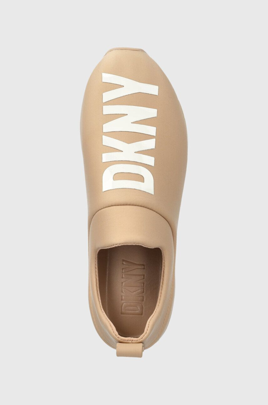 DKNY sneakers JADYN culoarea bej - Pled.ro