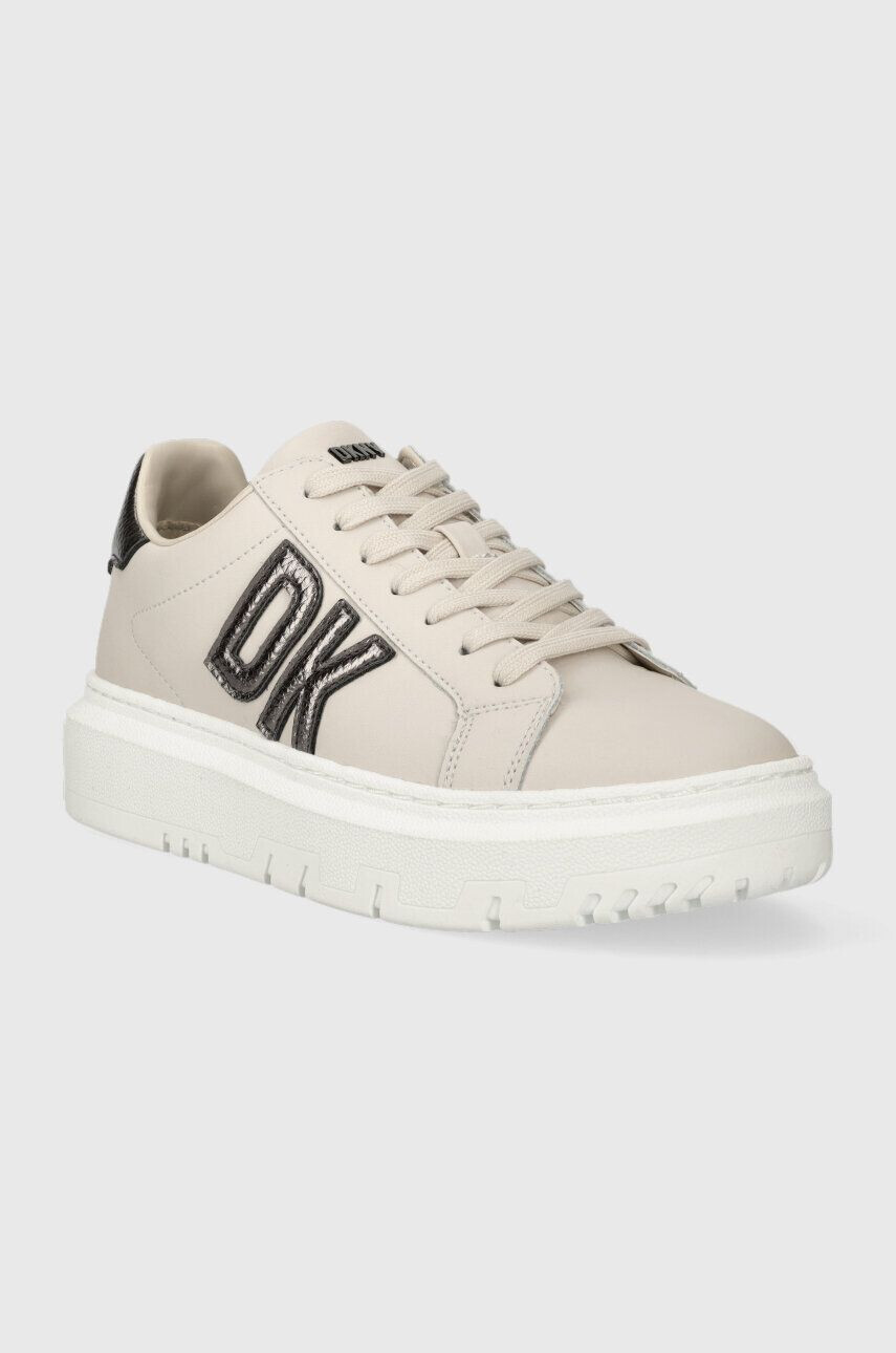 DKNY sneakers Marian culoarea bej K2305134 - Pled.ro