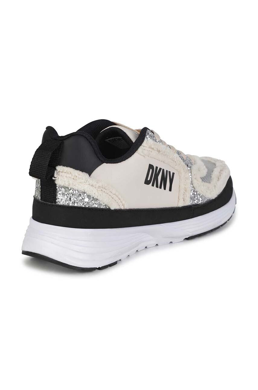 DKNY sneakers pentru copii culoarea gri - Pled.ro