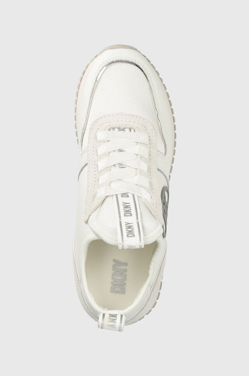 DKNY sneakers SABATINI culoarea alb K4261395 - Pled.ro