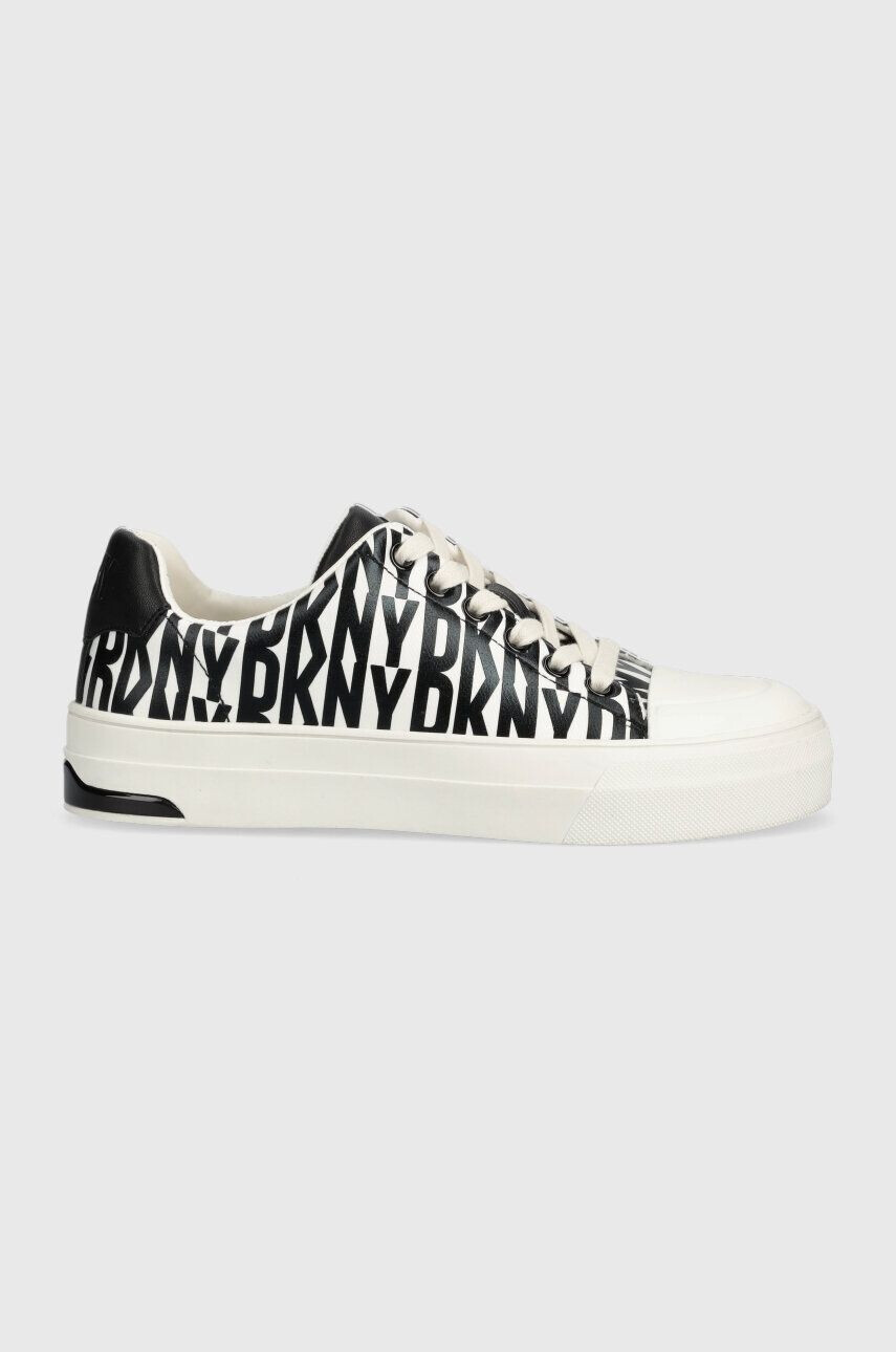 DKNY sneakers YORK culoarea alb K1385027 - Pled.ro