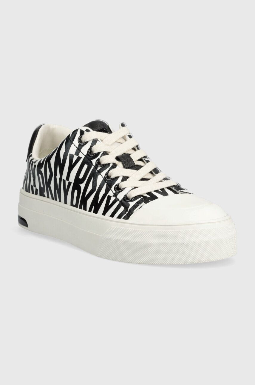 DKNY sneakers YORK culoarea alb K1385027 - Pled.ro