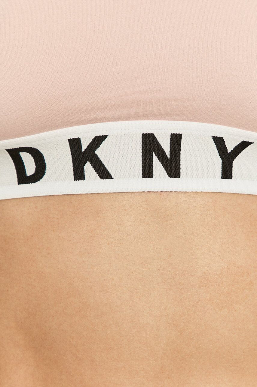 DKNY sutien culoarea roz neted - Pled.ro