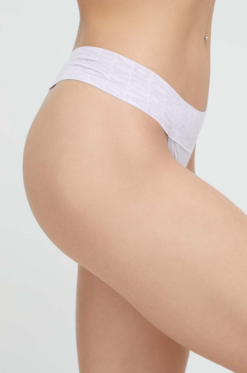 DKNY tanga culoarea violet - Pled.ro