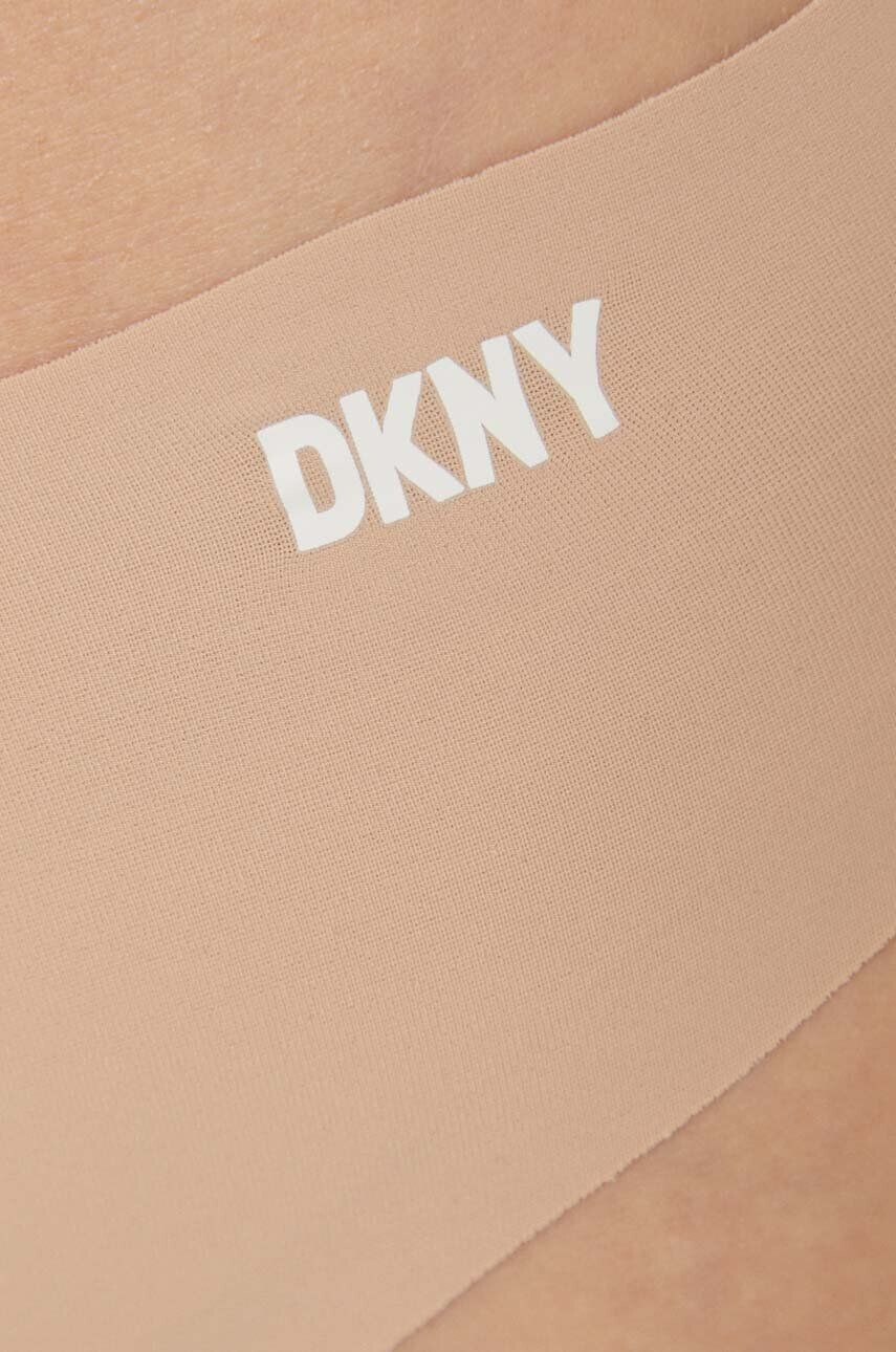 DKNY tanga 3-pack culoarea negru - Pled.ro