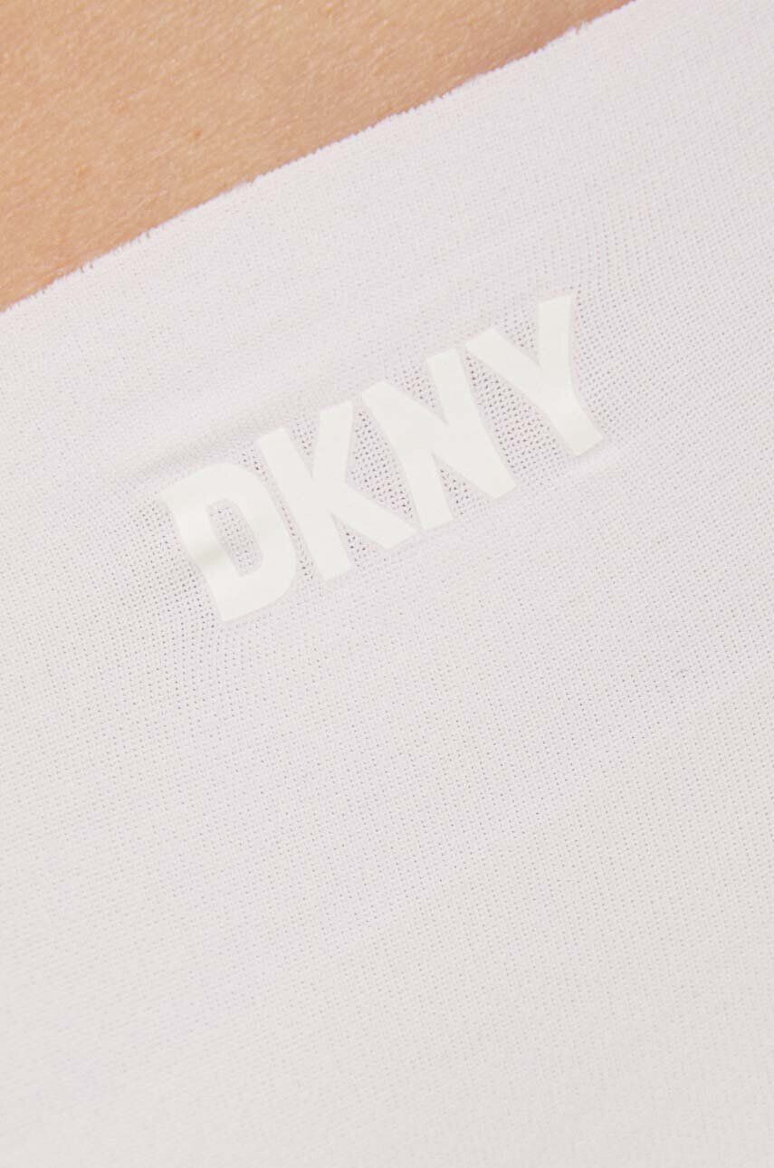 DKNY tanga 3-pack culoarea negru - Pled.ro