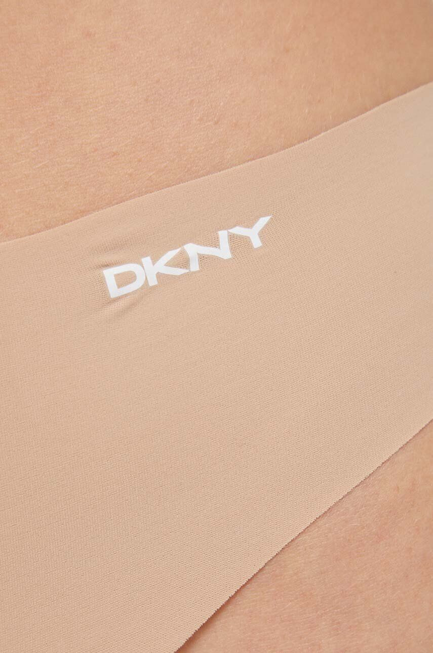 DKNY tanga 3-pack culoarea negru - Pled.ro