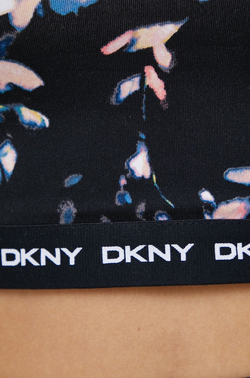 DKNY top culoarea negru - Pled.ro