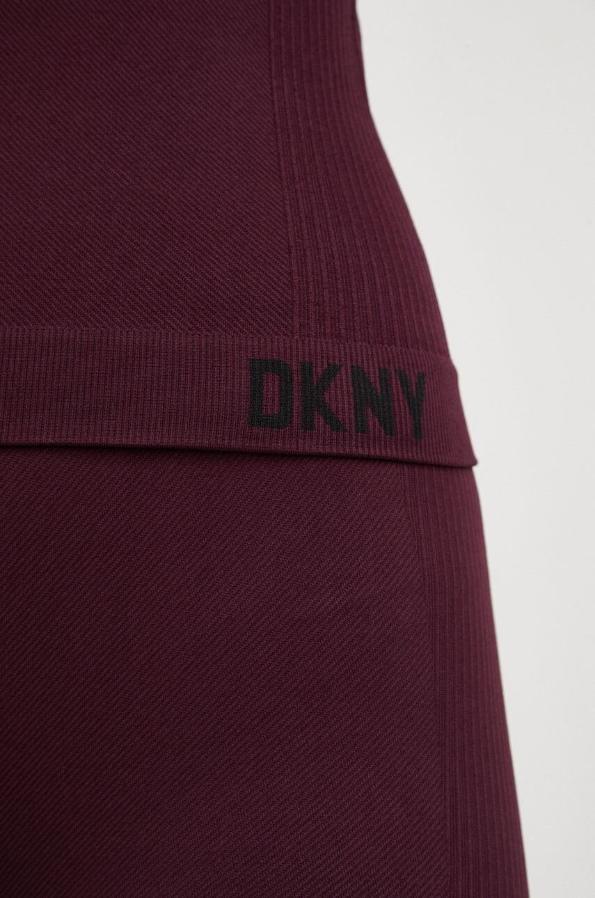 DKNY top femei culoarea bordo - Pled.ro