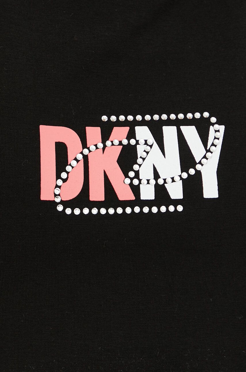 DKNY top femei culoarea negru - Pled.ro