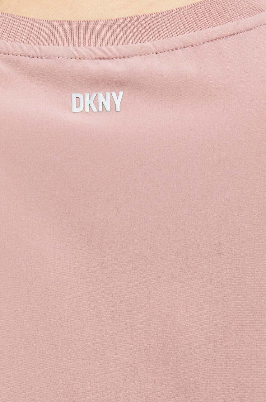 DKNY top femei culoarea roz - Pled.ro