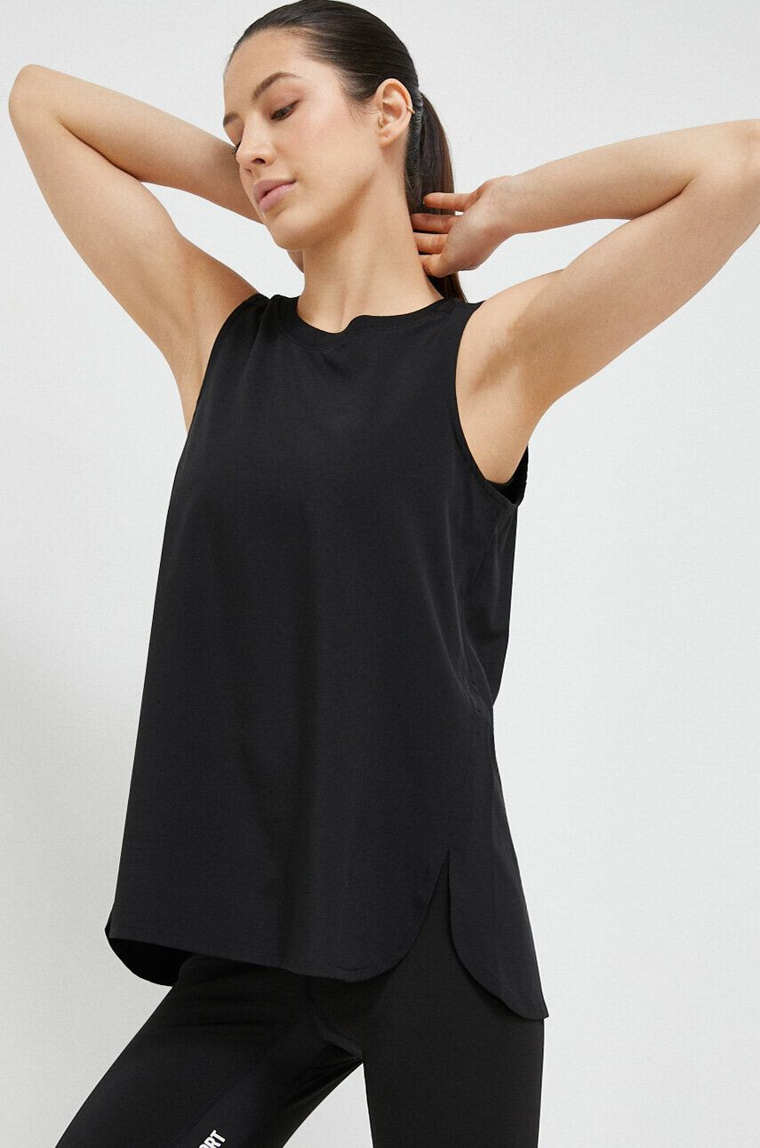 DKNY top femei culoarea negru - Pled.ro