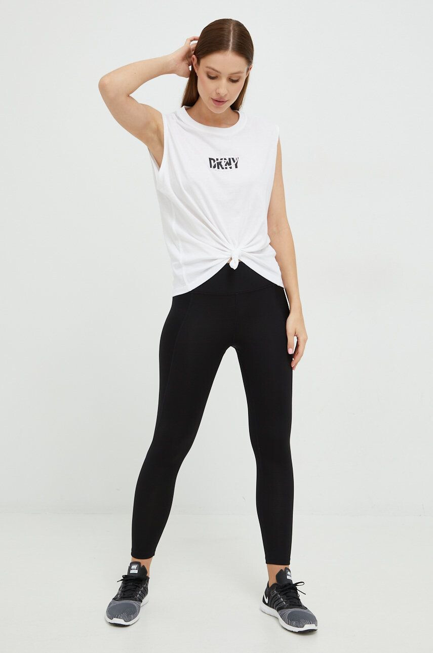 DKNY top din bumbac - Pled.ro