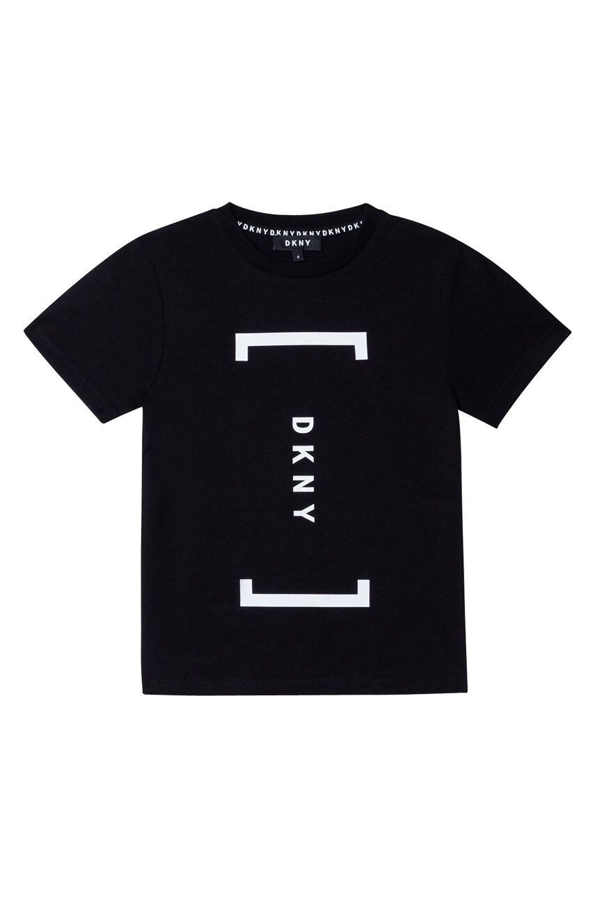 DKNY tricou de bumbac pentru copii - Pled.ro