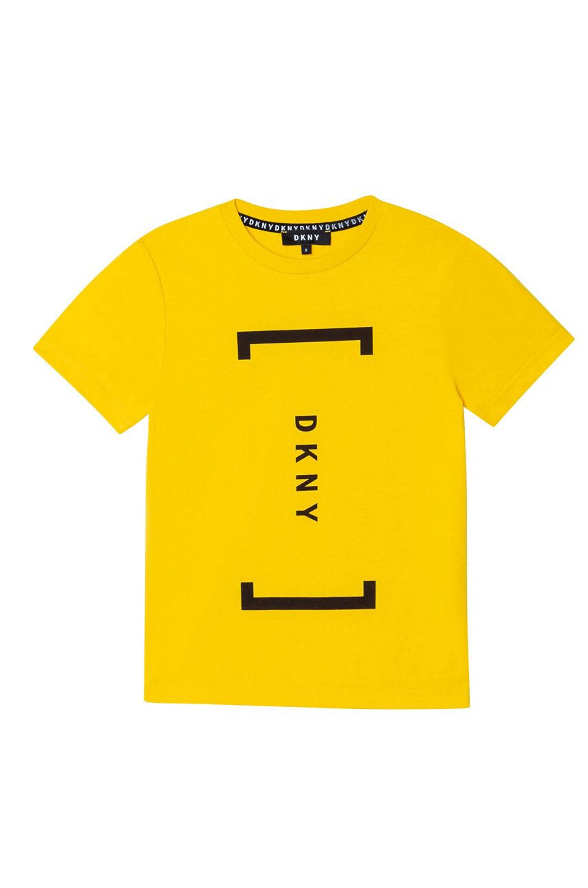 DKNY tricou de bumbac pentru copii - Pled.ro