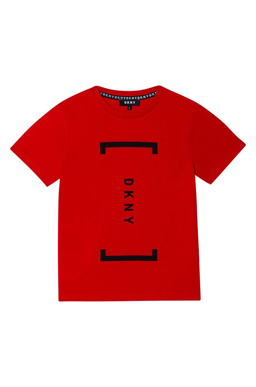 DKNY Tricou de bumbac pentru copii - Pled.ro