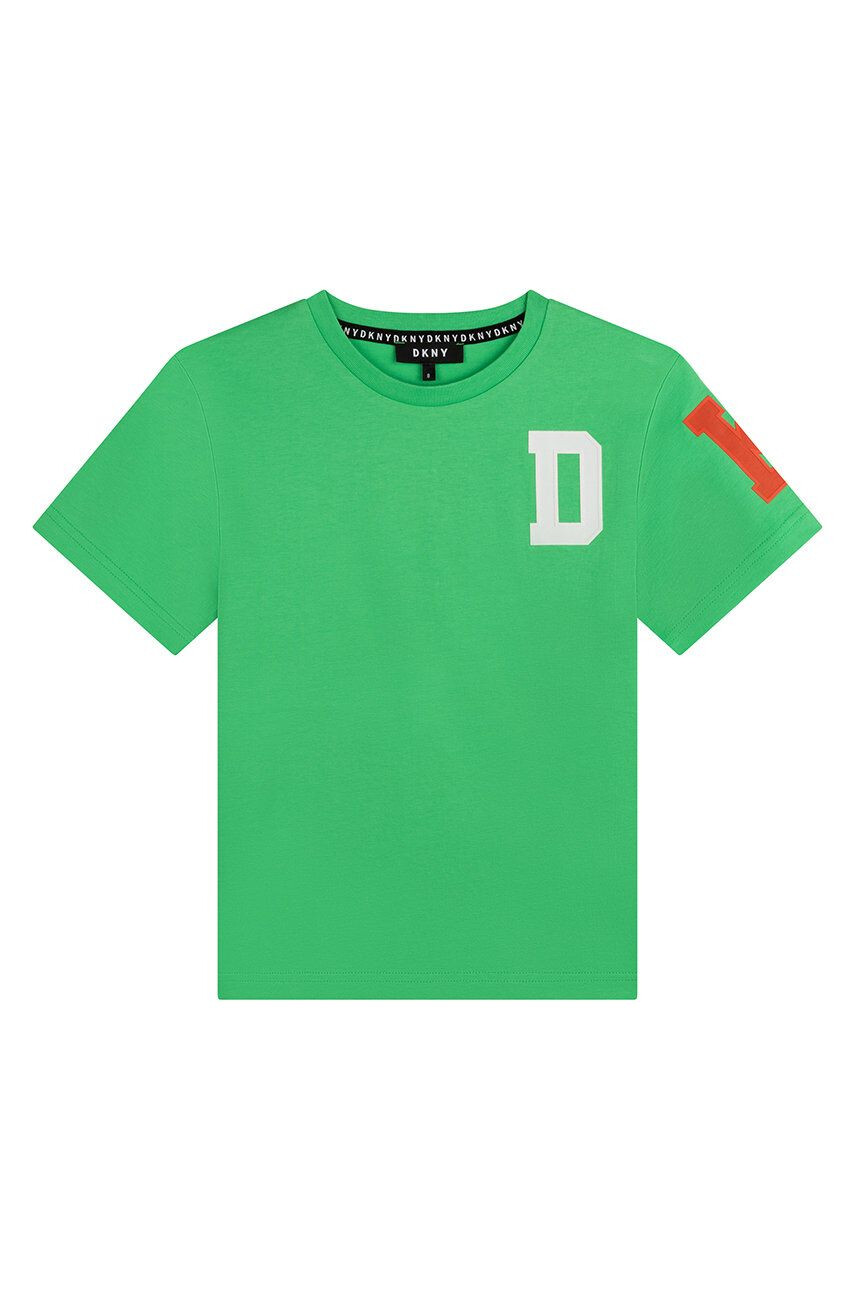 DKNY tricou de bumbac pentru copii - Pled.ro