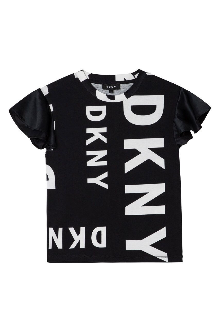 DKNY Tricou de bumbac pentru copii - Pled.ro