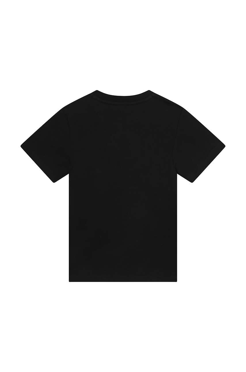 DKNY tricou de bumbac pentru copii culoarea alb - Pled.ro