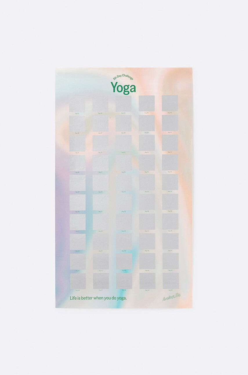 DOIY Poster razuibil 50 Day Yoga Challenge - Pled.ro