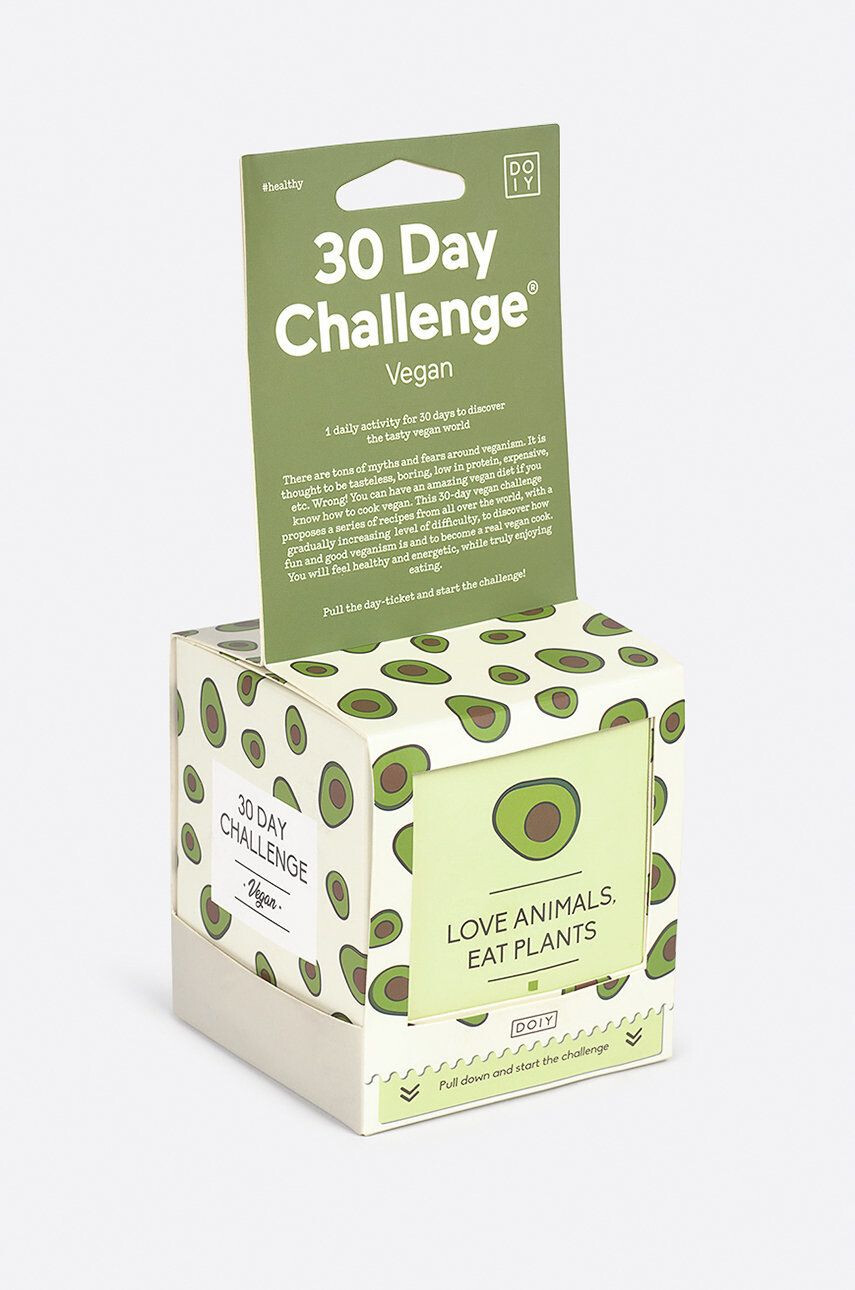 DOIY Set de sticky notes 30 Day Vegan Challenge - Pled.ro