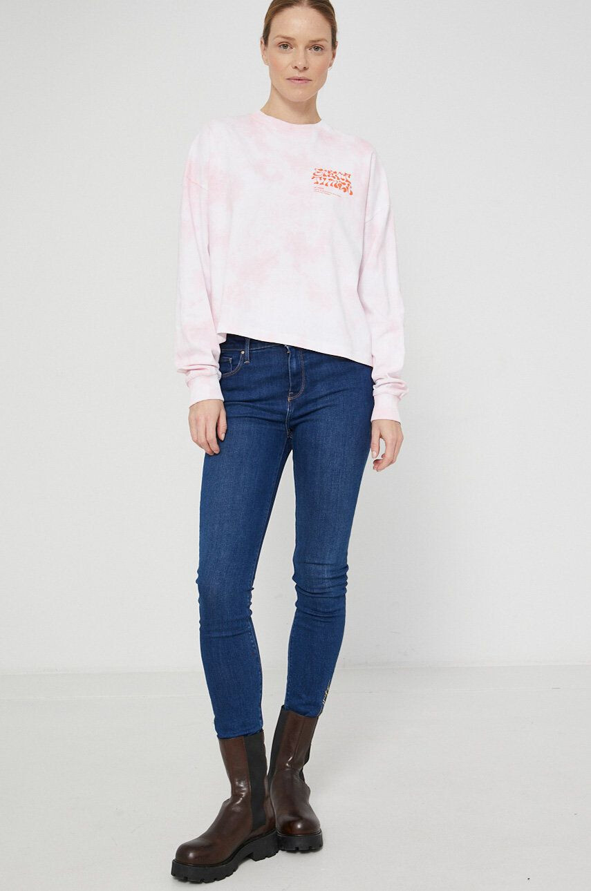 Dr. Denim longsleeve din bumbac - Pled.ro