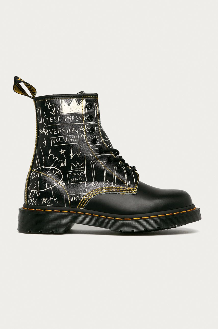 Dr. Martens Bocanci de piele 1460 Basquiat - Pled.ro