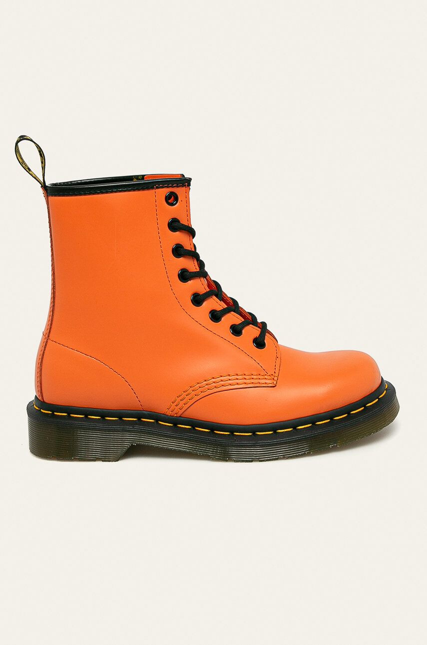 Dr. Martens Bocanci de piele 1460 Orange - Pled.ro