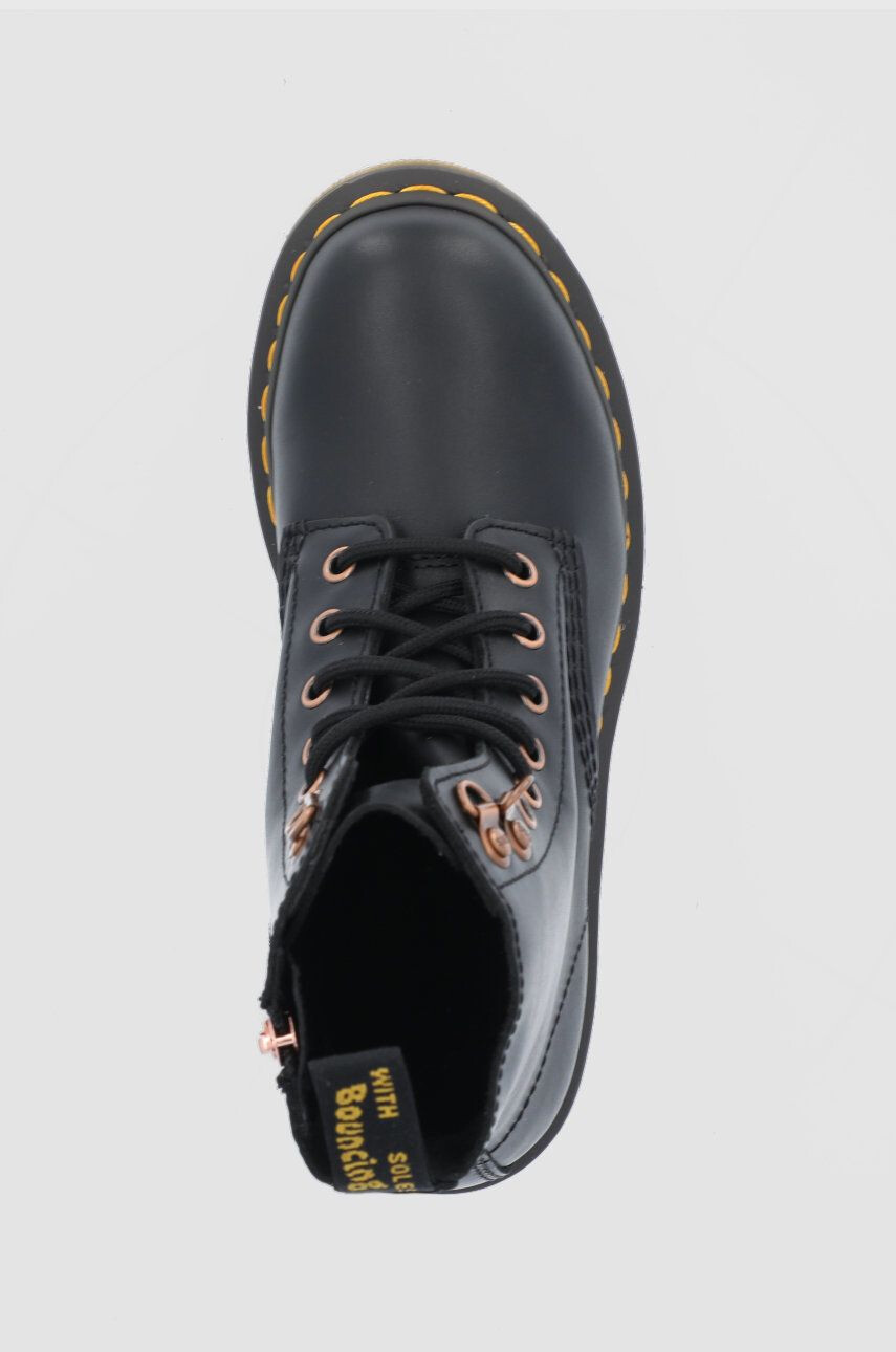 Dr. Martens Bocanci de piele femei culoarea negru cu toc plat 26874001-Black.Wana - Pled.ro