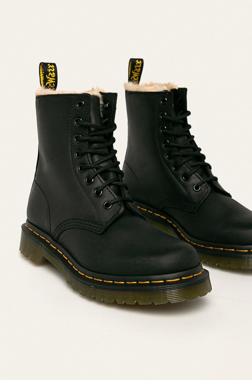 Dr. Martens Bocanci de piele 21797001-Black - Pled.ro