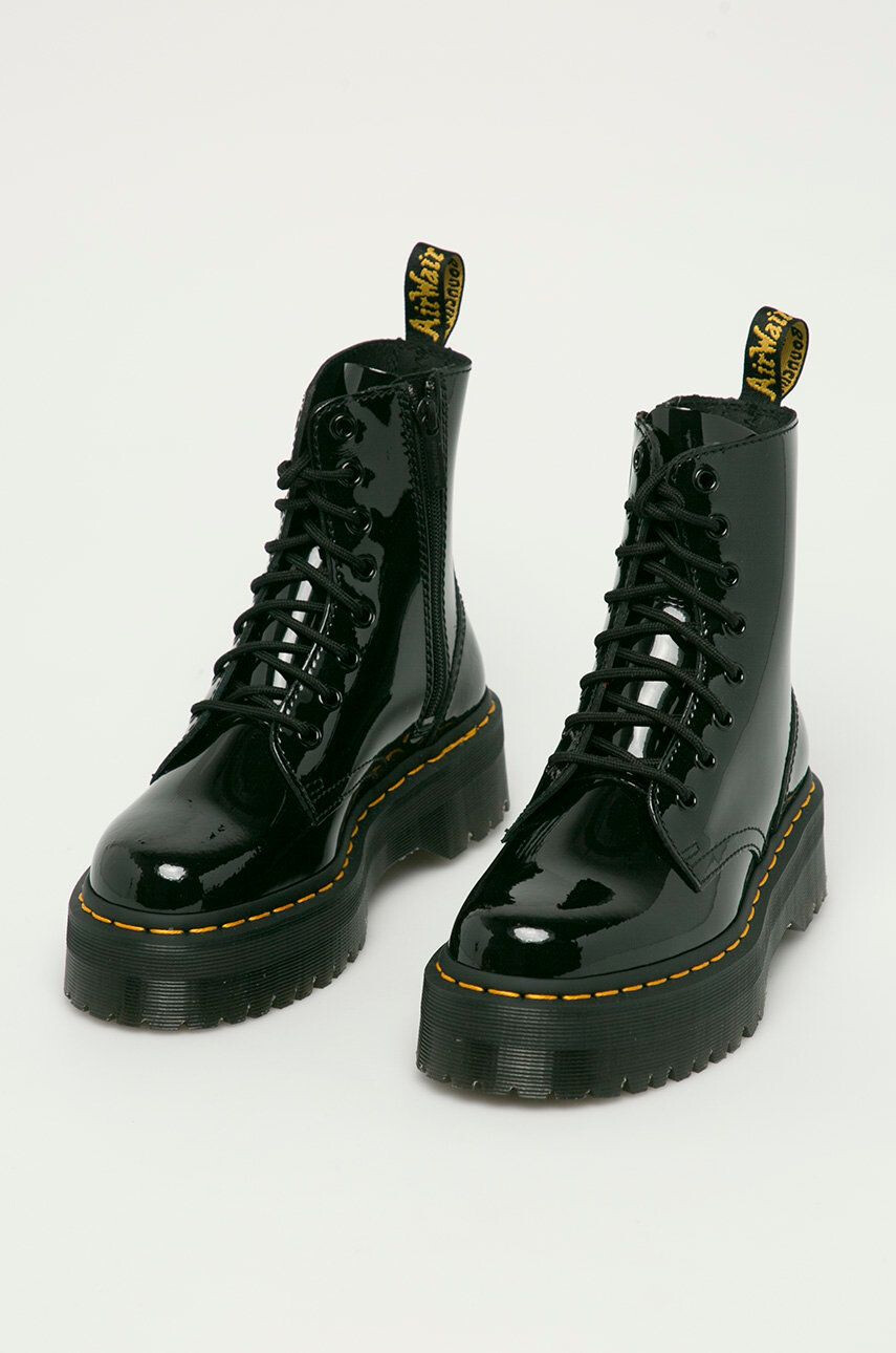 Dr. Martens Bocanci de piele femei 26646001-Black - Pled.ro