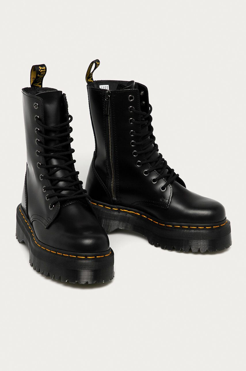 Dr. Martens Bocanci de piele Jadon Hi DM25565001.D.M.Jadon.Hi-BLACK - Pled.ro